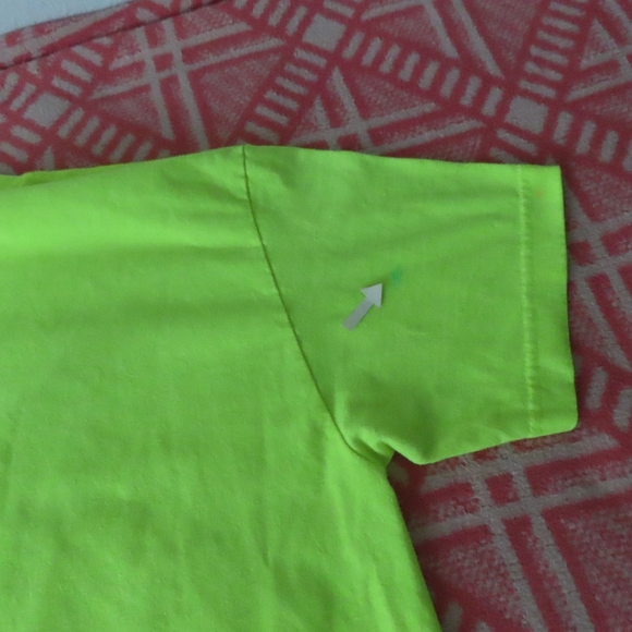 Rare RIFF RAFF Burly Boys Tee M raptee neon green - Picture 4 of 6